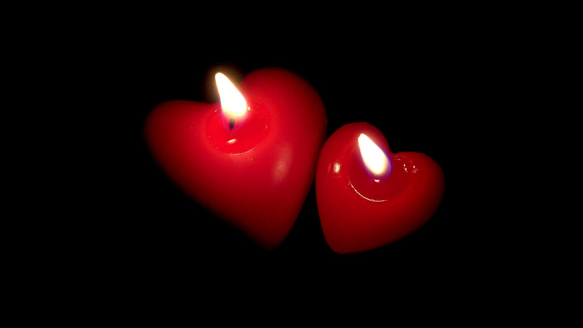 Heart Shaped Candles Pack Of 6 – MyGinie.in